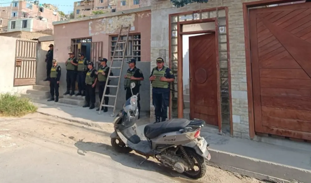 Intervinieron 3 casas relacionadas a la peligrosa banda los 'Pulpos'. Fuente: Yolanda Goicochea/La República