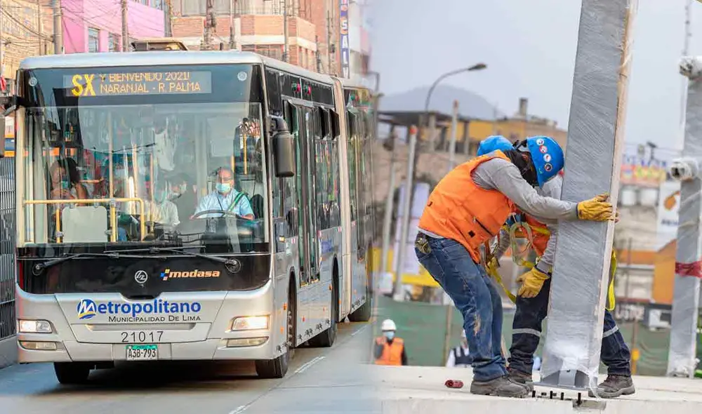 Del total, 4 nuevas estaciones del Metropolitano ya fueron inauguradas. Foto: composición LR/Andina Del total, 4 nuevas estaciones del Metropolitano ya fueron inauguradas. Foto: composición LR/Andina