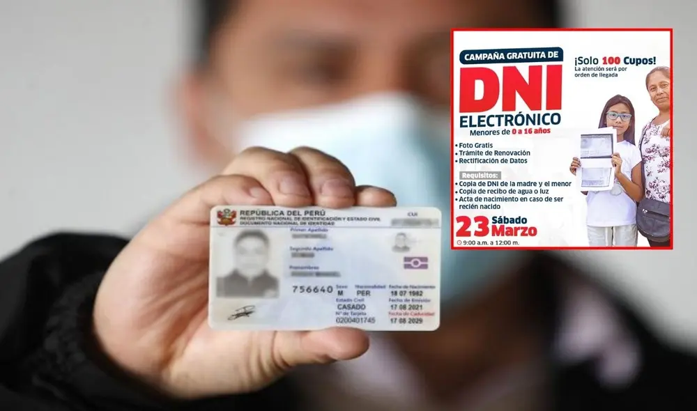 Reniec detalla que viene incentivando el uso de los DNI de manera gratuita en las zonas vulnerables de todo el Perú. Foto: Composición LR/M. Lurín/TVPerú