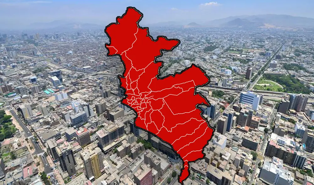 La población de Lima, compuesta por sus 43 distritos, suma 10.004,141 habitantes, lo que representa el 29.9% de la población total proyectada del Perú. Foto: composición LR/Andina