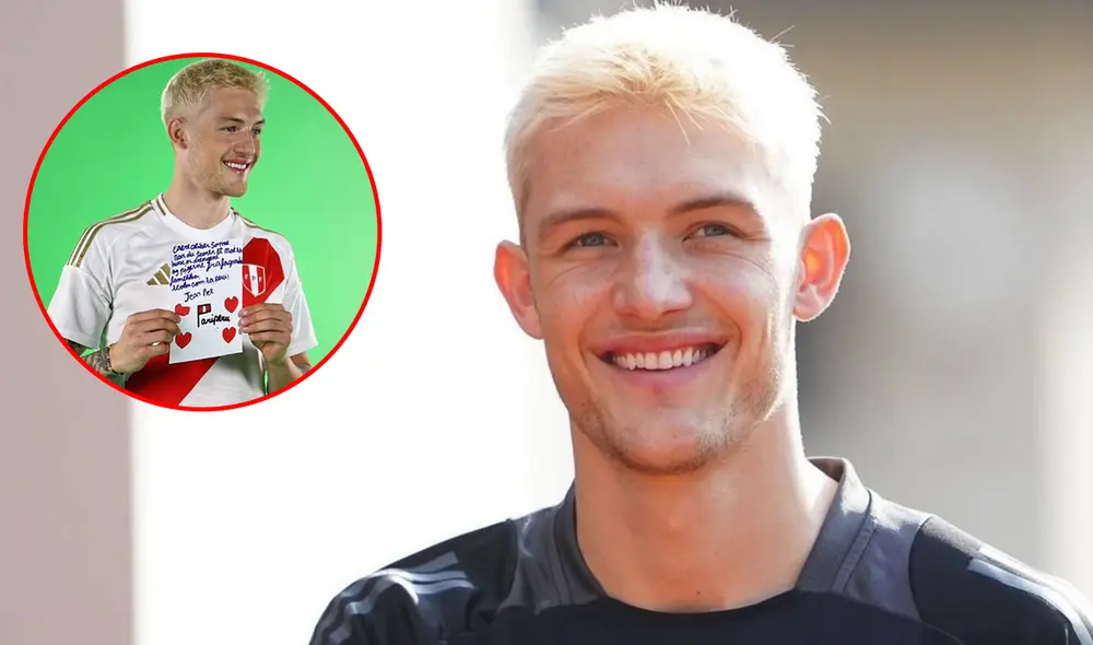 Oliver Sonne todavía no ha debutado con la selección peruana. Foto: composición de LR/FPF