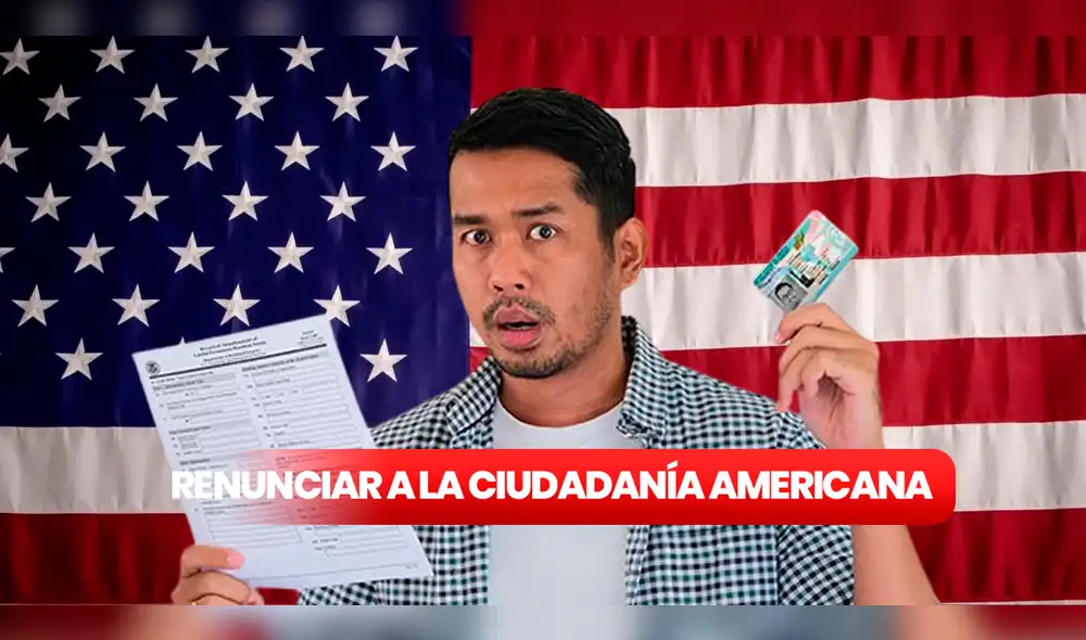 Los altos impuestos es una de las razones por las que muchas personas deciden abandonar la nacionalidad estadounidense. Foto: composición LR/Freepik