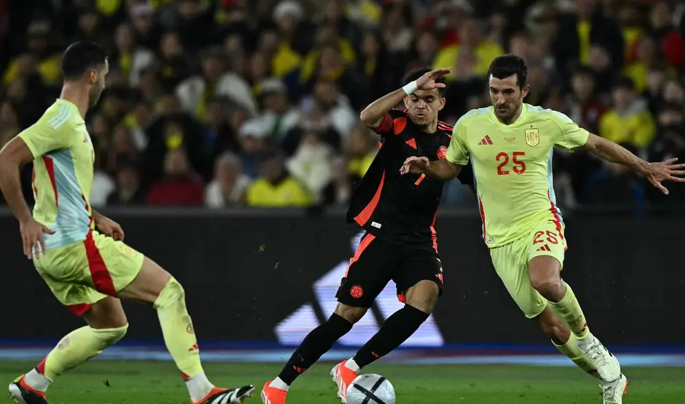 La selección colombiana enfrentó a España en el Olímpico de Londres por amistoso internacional. Foto: AFP La selección colombiana enfrentó a España en el Olímpico de Londres por amistoso internacional. Foto: AFP