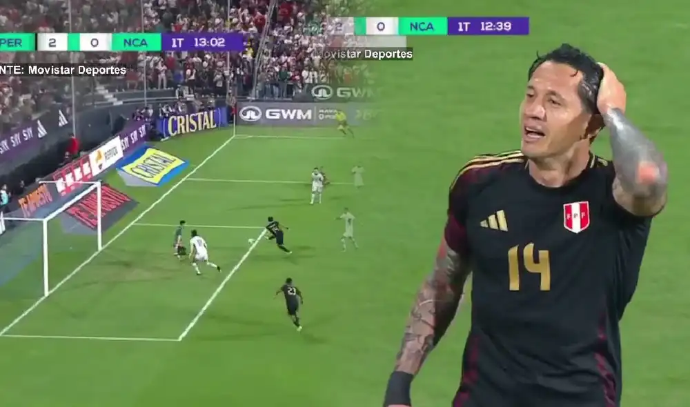 Gianluca Lapadula arrancó de titular en el partido amistoso de la selección. Foto: composición LR