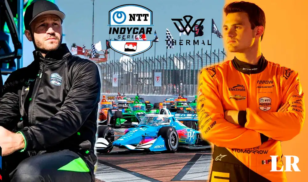 Agustín Canapino y Pato O'Ward estuvieron en la disputa por el premio mayor de US$500.000. Foto: composición LR / Chevy Racing / agustincanapino / patriciooward / Instagram