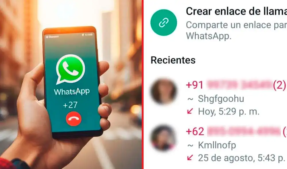 Estas llamadas de WhatsApp se han incrementado en los últimos meses. Foto: El economista/El imparcial