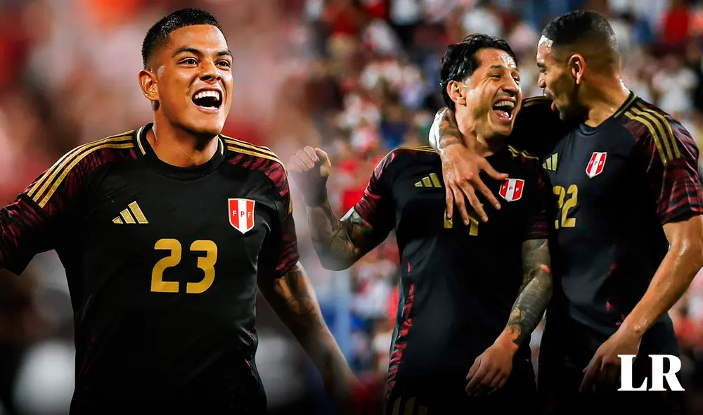 Perú superó por 2-0 a Nicaragua con goles de Grimaldo y Lapadula. Foto: composición LR / FPF Perú superó por 2-0 a Nicaragua con goles de Grimaldo y Lapadula. Foto: composición LR / FPF