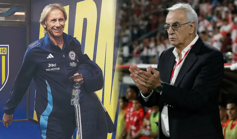 Ricardo Gareca y Jorge Fossati se enfrentarán en la Copa América 2024 por fase de grupos. Foto: composición GLR/difusión/FPF