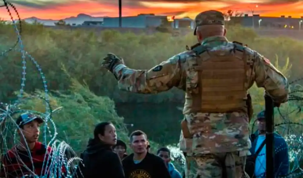 Además, el estado de Texas anunció la construcción de lo que será un muro fronterizo para evitar el paso de las personas migrantes. Foto: Facebook