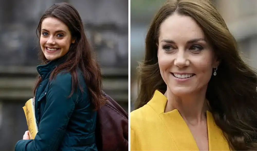 Kate Middleton recibe mensaje de aliento de parte de su intérprete en 'The Crown'. Foto: composición LR/ captura de Netflix Kate Middleton recibe mensaje de aliento de parte de su intérprete en 'The Crown'. Foto: composición LR/ captura de Netflix