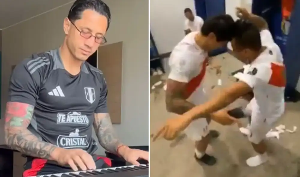 Usuarios recordaron la vez que el 'Bambino' celebró con Cueva. Foto: composición LR/ Gianluca Lapadula/ Instagram Usuarios recordaron la vez que el 'Bambino' celebró con Cueva. Foto: composición LR/ Gianluca Lapadula/ Instagram