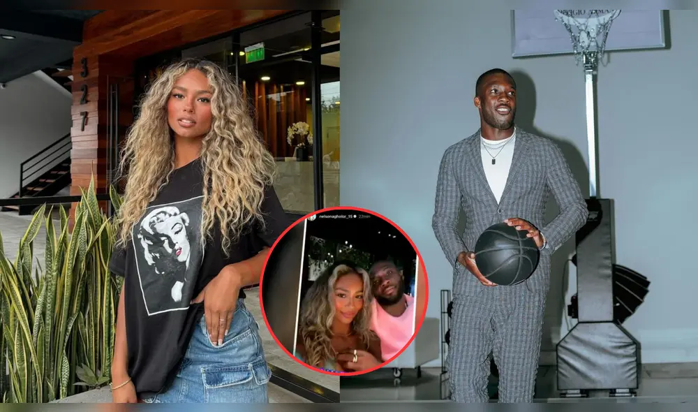 La nueva pareja de la sobrina de Jefferson Farfán compartió imágenes. Foto: composición/LR/Instagram de Ximena Peralta/Instagram de Nelson E. Agholor La nueva pareja de la sobrina de Jefferson Farfán compartió imágenes. Foto: composición/LR/Instagram de Ximena Peralta/Instagram de Nelson E. Agholor