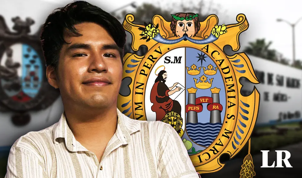 Rudy Orellana obtuvo un puntaje de 1.302,87 y logró ingresar a la carrera de Medicina Humana en San Marcos en su sexto intento. Foto: composición LR/Fabrizio Oviedo/Pilar López/La República