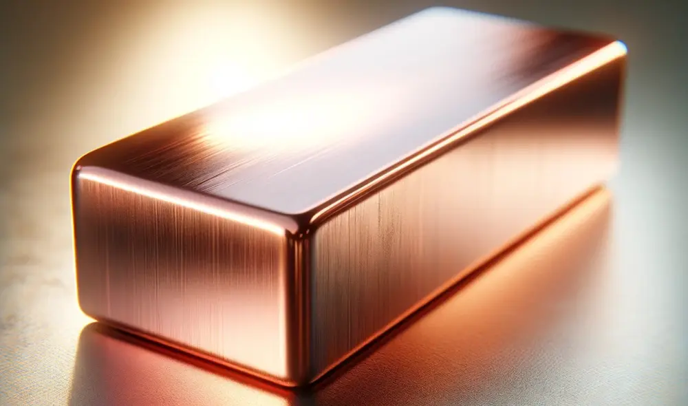 China está en el cuarto puesto de producción de cobre en el mundo, mientras que Estados Unidos está en el quinto lugar. Foto: IA