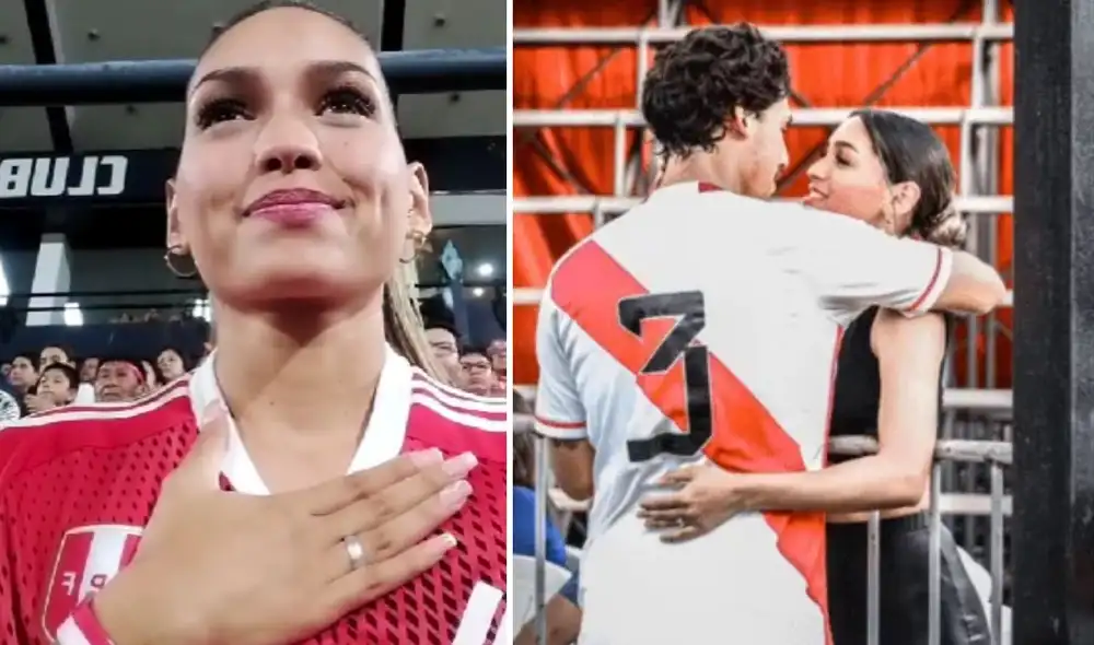 Erick Noriega logró debutar con la selección peruana en el encuentro amistoso de Perú vs. Nicaragua. Foto: composición LR/Gianella Paz/TikTok/Instagram