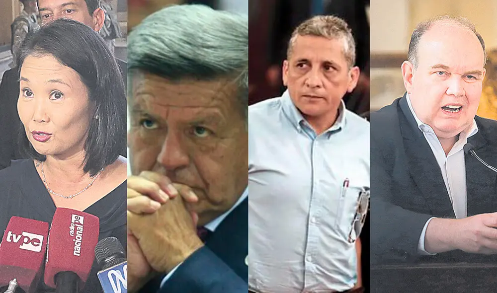 Figuras del antivoto en Perú. Foto: composición La República