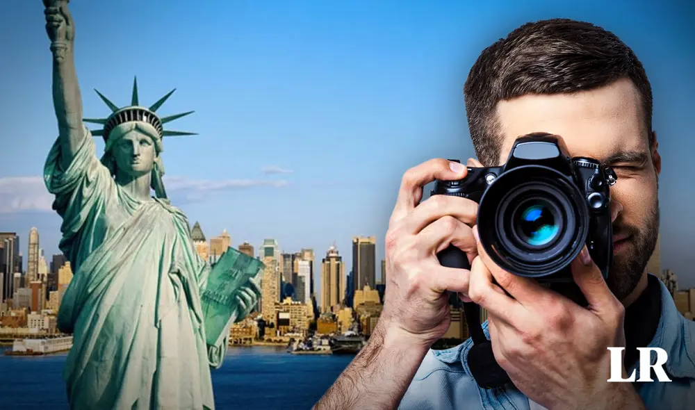 La mayoría de fotógrafos en Estados Unidos gana un salario que oscila entre US$1.542 y US$5.680 al mes. Foto: Composición LR Jazmín Ceras/Vecteezy/Pinterest