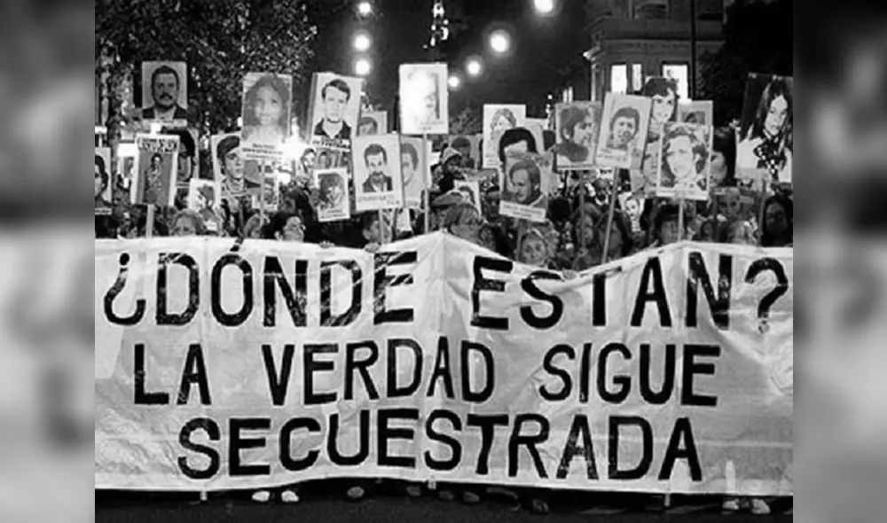 Rememoración a las víctimas del último golpe de Estado en Argentina. Foto: Cultura Rememoración a las víctimas del último golpe de Estado en Argentina. Foto: Cultura