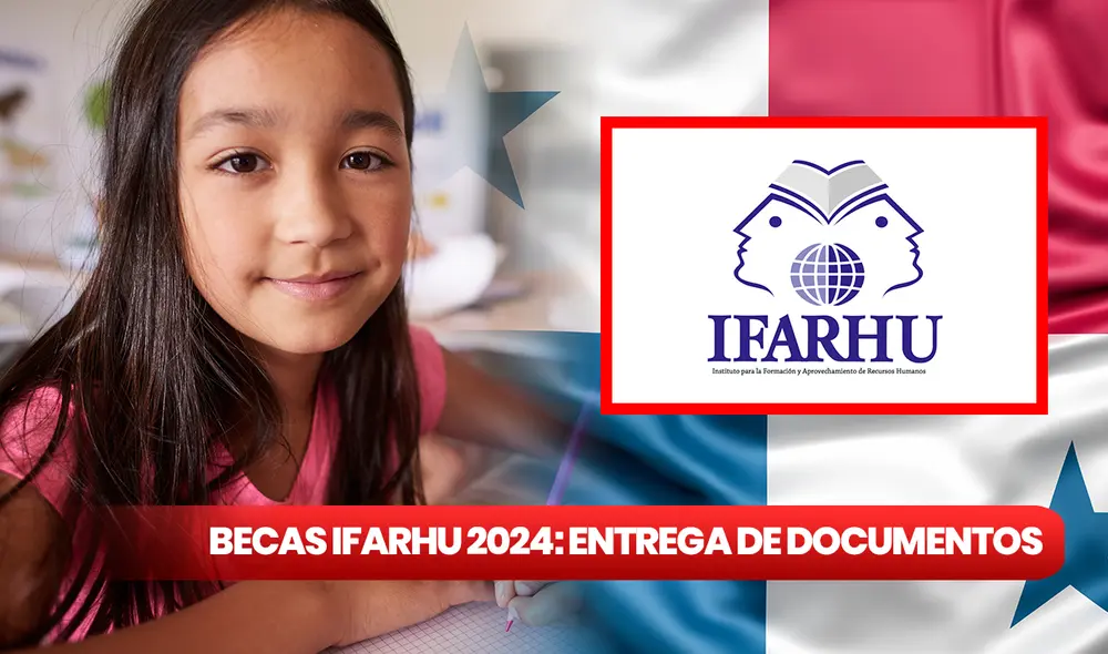 Escolares seleccionados en el Concurso General de Becas 2024 ya pueden acudir a entregar sus documentos en las instalaciones del Ifarhu. Foto: composición LR/Ifarhu/Freepik