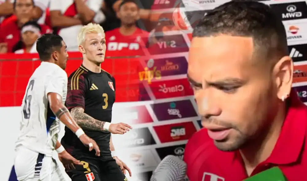 Alexander Callens y Oliver Sonne se asociaron por la banda izquierda en el partido ante Nicaragua. Foto: composición LR/La Cátedra Deportes/FPF - Video: La Cátedra Deportes