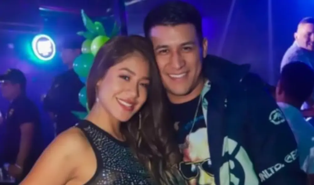 El suboficial César Vásquez acompañaba a su pareja Vanessa Soto en una de sus presentaciones. Foto: TikTok / Vanessa Soto El suboficial César Vásquez acompañaba a su pareja Vanessa Soto en una de sus presentaciones. Foto: TikTok / Vanessa Soto