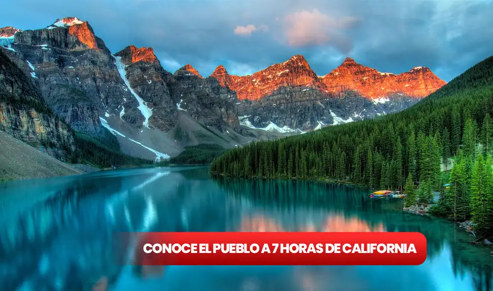 Banff es un pueblo ubicado a 7 horas de California, donde podrás gozar de la magnífica naturaleza. Foto: Pixabay