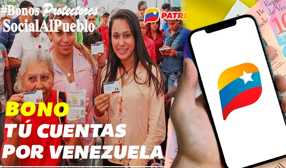 El Bono Tú Cuentas por Venezuela fue entregado en 2021. ¿Será lo mismo para 2024? Foto: composición LR/Patria El Bono Tú Cuentas por Venezuela fue entregado en 2021. ¿Será lo mismo para 2024? Foto: composición LR/Patria