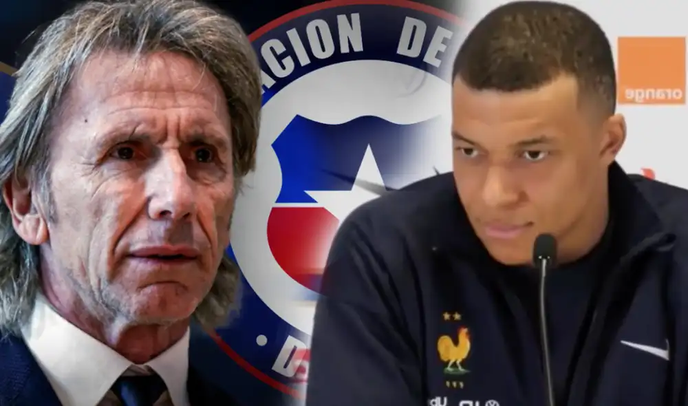 Kylian Mbappé se enfrentó a Ricardo Gareca en el Mundial 2018. Foto: composición LR/L'Equipe/AFP/ANFP Kylian Mbappé se enfrentó a Ricardo Gareca en el Mundial 2018. Foto: composición LR/L'Equipe/AFP/ANFP