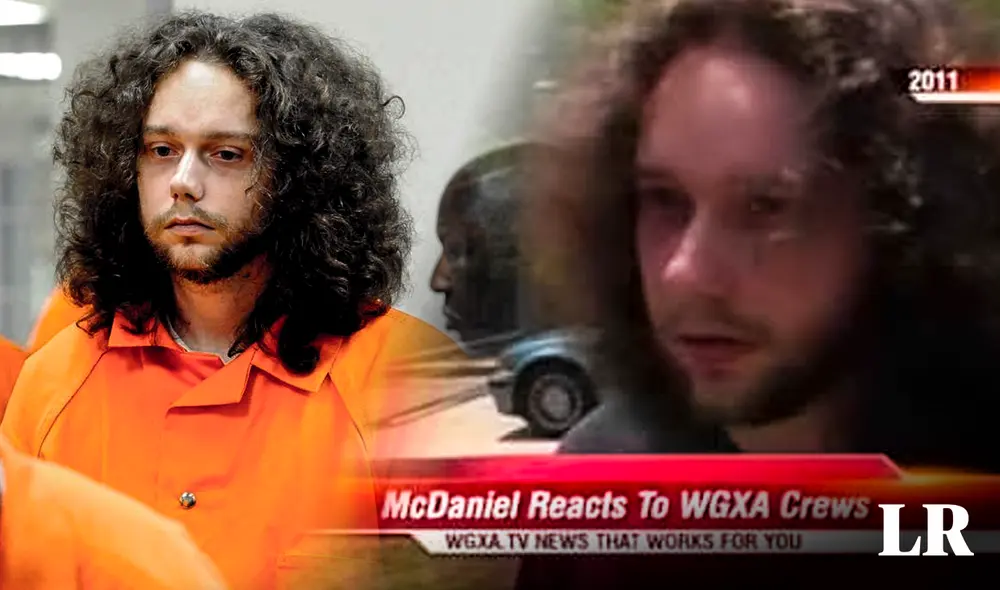 Stephen McDaniel evidenció su culpabilidal cuando fue entrevistado EN VIVO por un canal de televisión de Estados Unidos. Foto: composición LR / WGXA TV / difusión