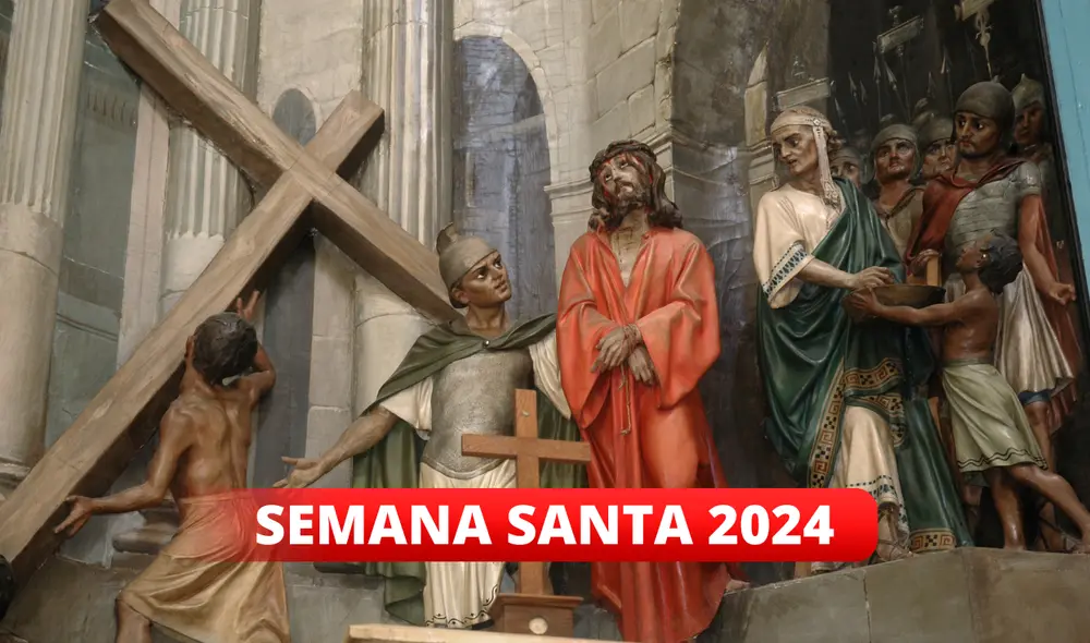 Esta celebración católica comienza con el Domingo de Ramos. Foto: Composición LR/Canva Esta celebración católica comienza con el Domingo de Ramos. Foto: Composición LR/Canva