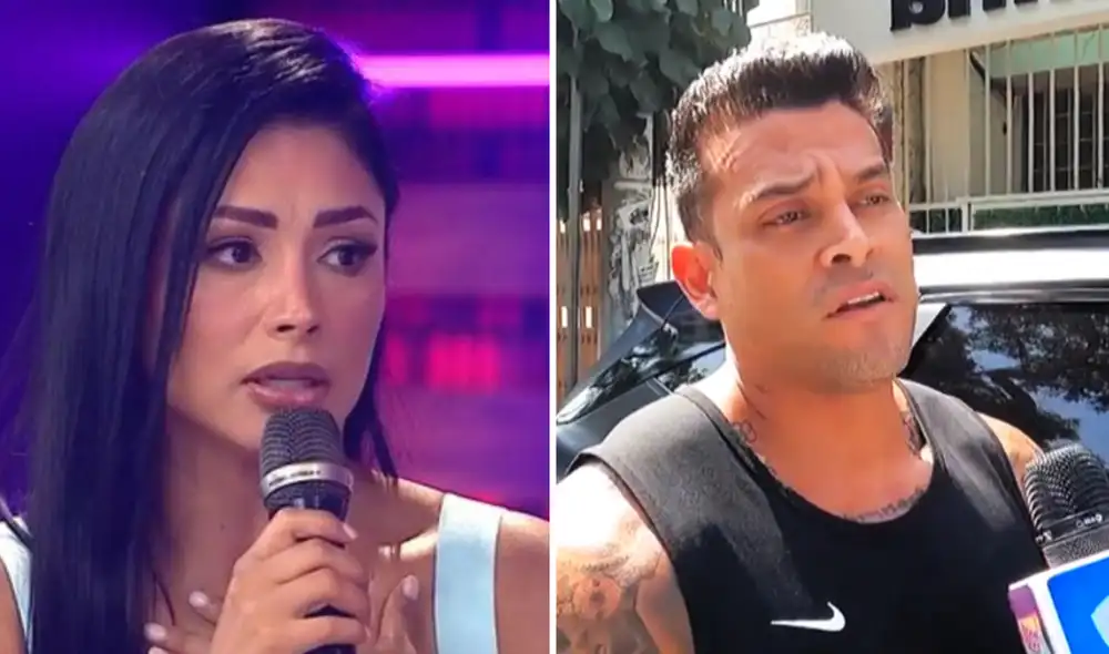 Pamela Franco y Christian Domínguez se separaron tras ampay del cantante. Foto: composición LR/América TV/Panamericana TV