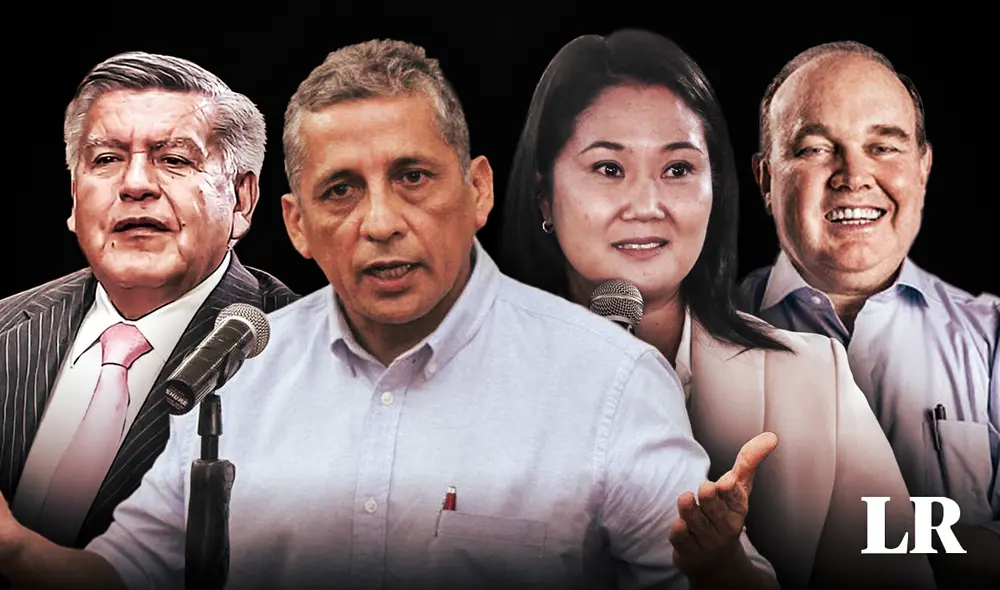 Algunos de los personajes mencionados fueron candidatos a la presidencia, como es el caso de César Acuña y Keiko Fujimori. Foto: composición de Fabrizio Oviedo/LR