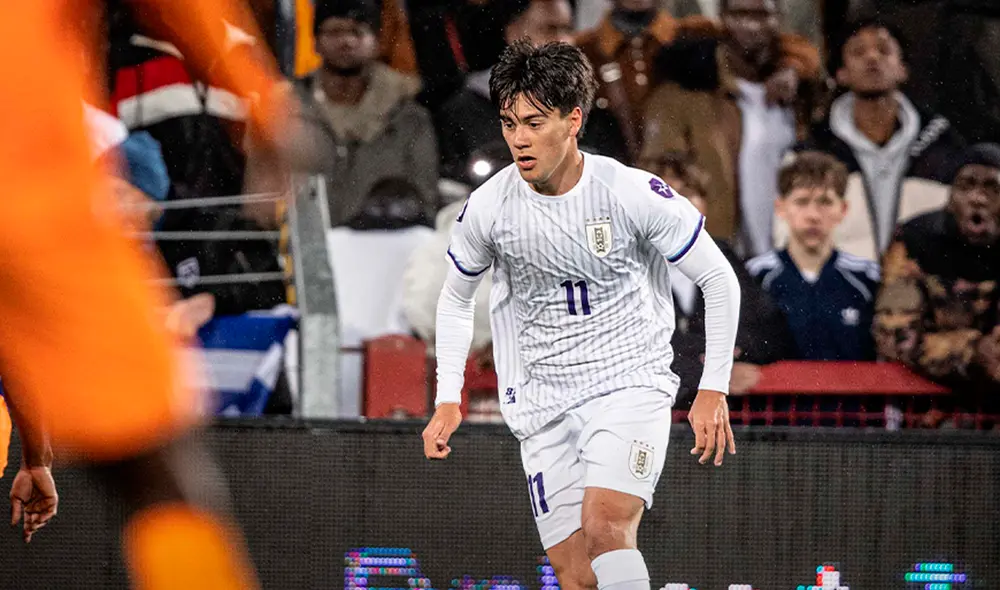 Uruguay no pudo sumar victoria en esta fecha doble de amistosos de la FIFA. Foto: Uruguay