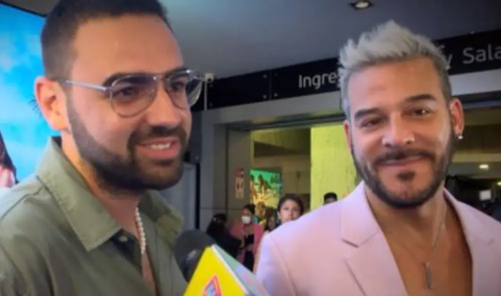 Adolfo Aguilar se emociona al hablar de su novio. Foto: captura de Willax TV