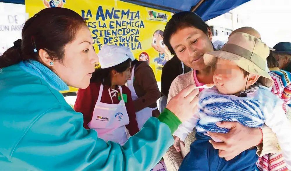 Sin cambios. En el Perú, dos de cada cinco niños de entre los 6 meses y 3 años de edad sufren anemia. En 2023, más de 9.000 niños tenían esta condición. Foto: difusión