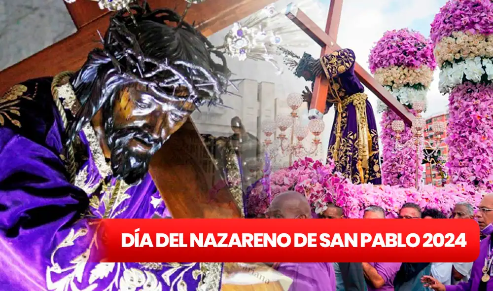 Conoce el cronograma del recorrido del Nazareno de San Pablo hoy 27 de marzo de 2024. Foto: composición LR/Semana Santa.