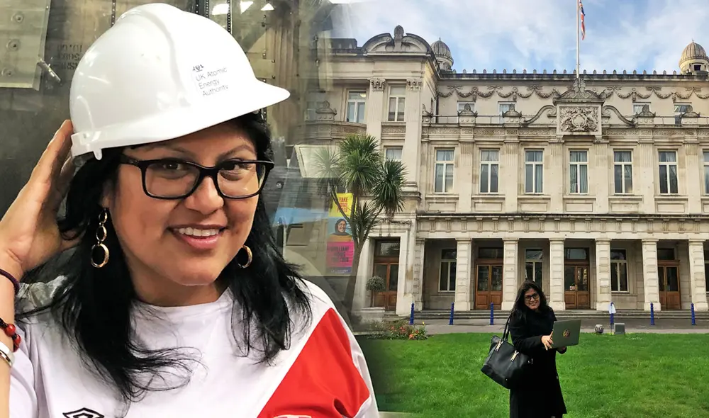La ingeniera peruana viajó a distintos países para brindar conferencias sobre tecnología. Foto: composición LR/cortesía de Julita Inca