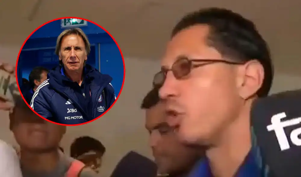 Gianluca Lapadula le envió un mensaje a Ricardo Gareca, actual entrenador de la selección chilena. Foto: captura/Fútbol en América