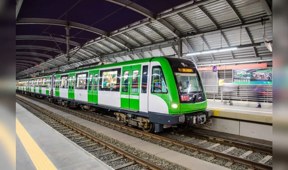 Línea 1 recorre distintos distritos de lima por feriado largo. Foto: Metro de lima Línea 1 recorre distintos distritos de lima por feriado largo. Foto: Metro de lima