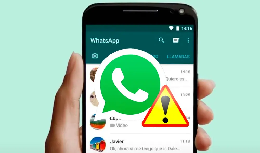 Por motivos de seguridad, tu cuenta de WhatsApp se eliminará. Foto: Meta/composición LR