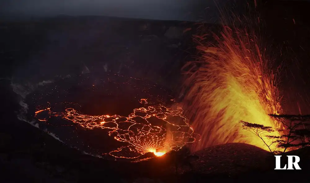 Al sureste de Hawái, se encuentra el volcán Kilauea, un lugar especial debido a su significado espiritual e importancia geológica. Foto: composición LR/AFP