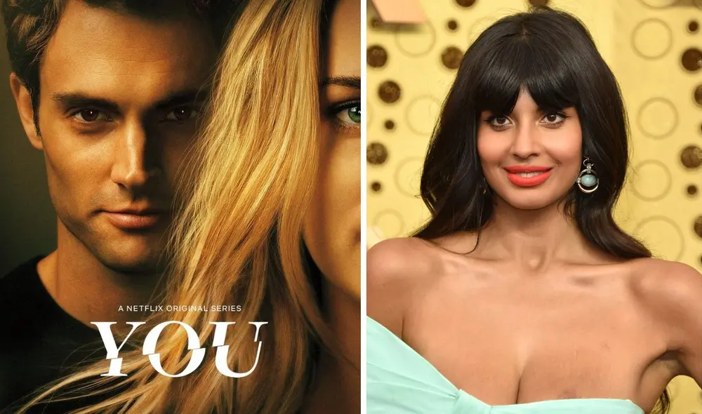 Penn Badgley, protagonista de 'You' también pidió a la producción que hayan menos escenas de sexo. Foto: composición LR/ captura de Netflix/ Jameela Jamil/Instagram