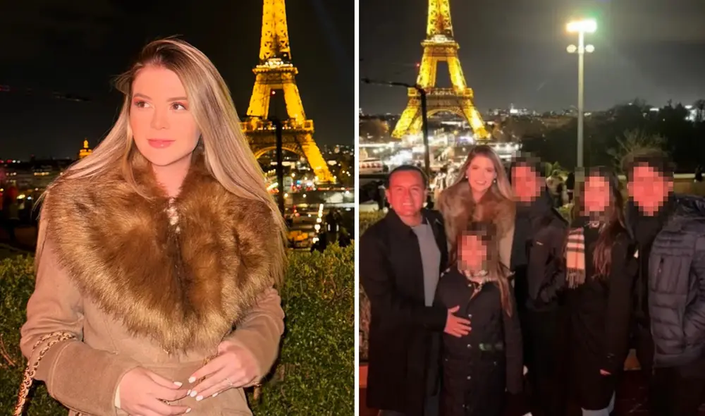 Brunella Horna guarda una excelente relación con los hijos de Richard Acuña. Foto: composición LR/Instagram/Brunella Horna