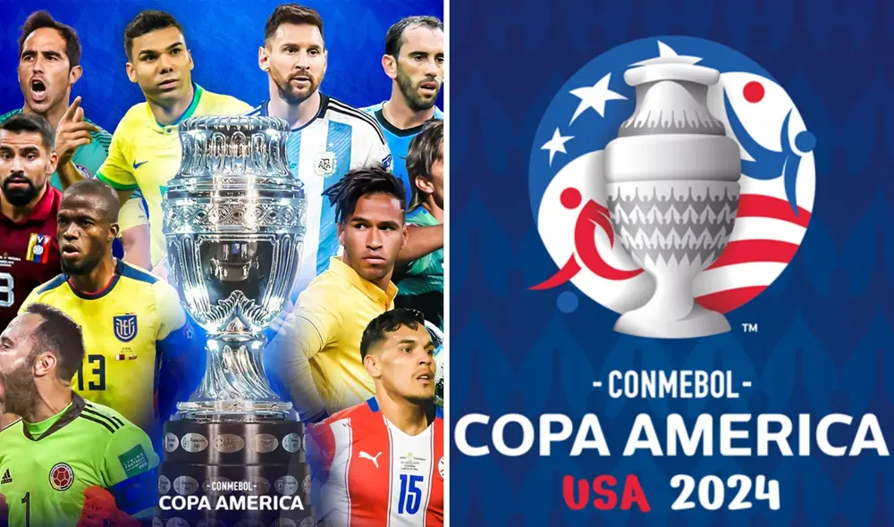 La Copa América 2024 será coorganizada por la Confederación Sudamericana de Fútbol (Conmebol) y la Confederación de Norteamérica, Centroamérica y el Caribe de Fútbol (Concacaf). Foto: composición LR/X/Unicanal
