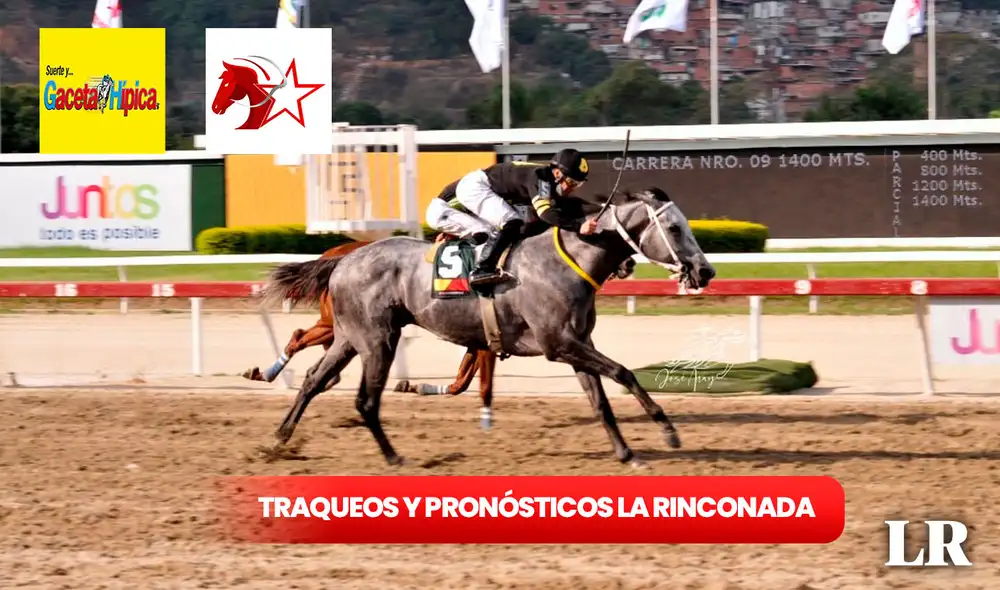 El Hipódromo La Rinconada celebra su reunión número 12 del año este domingo 31 de marzo. Foto: composición LR / INH