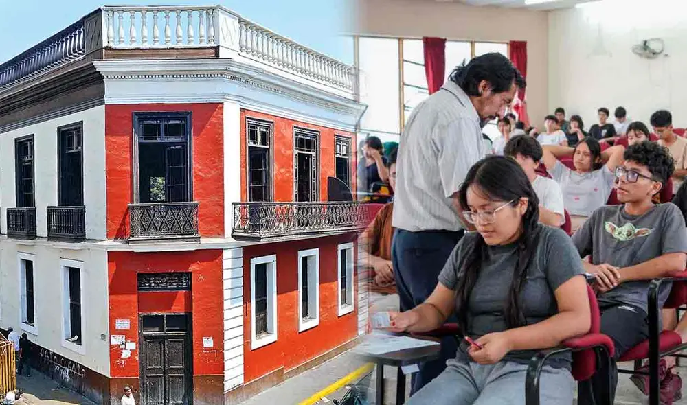 El Colegio Real de San Felipe y San Marcos fue inaugurada en 1592. Foto: composición LR/Andina El Colegio Real de San Felipe y San Marcos fue inaugurada en 1592. Foto: composición LR/Andina
