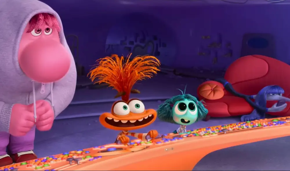 Vergüenza, Ansiedad, Envidia y Aburrimiento son los nuevos personajes de ‘Intensamente 2’. Foto: Disney/Pixar