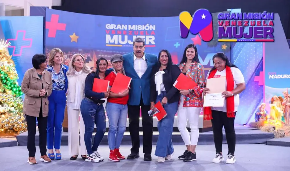 El Gobierno también implementó un programa para ayudar a los jóvenes de Venezuela. Foto: composiciónLR/Nicolás Maduro/Vitrina Venezuela