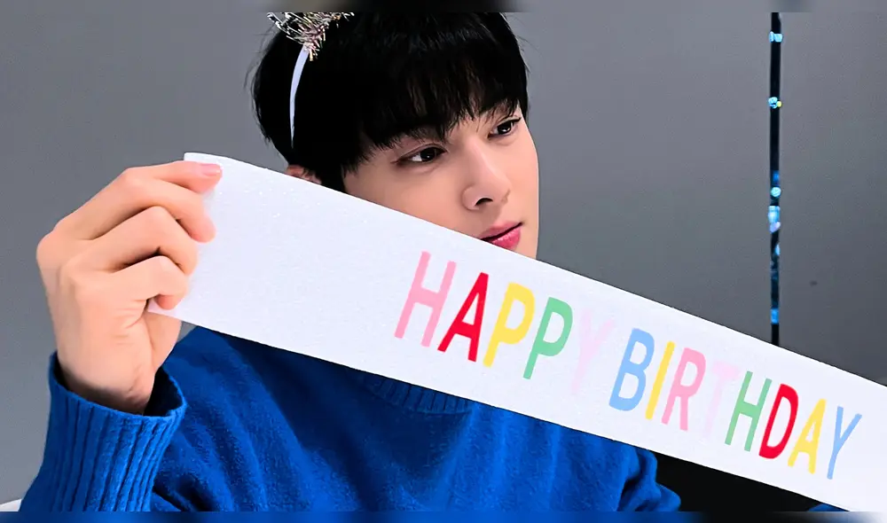Cha Eun Woo cumplió 27 años. Foto: X