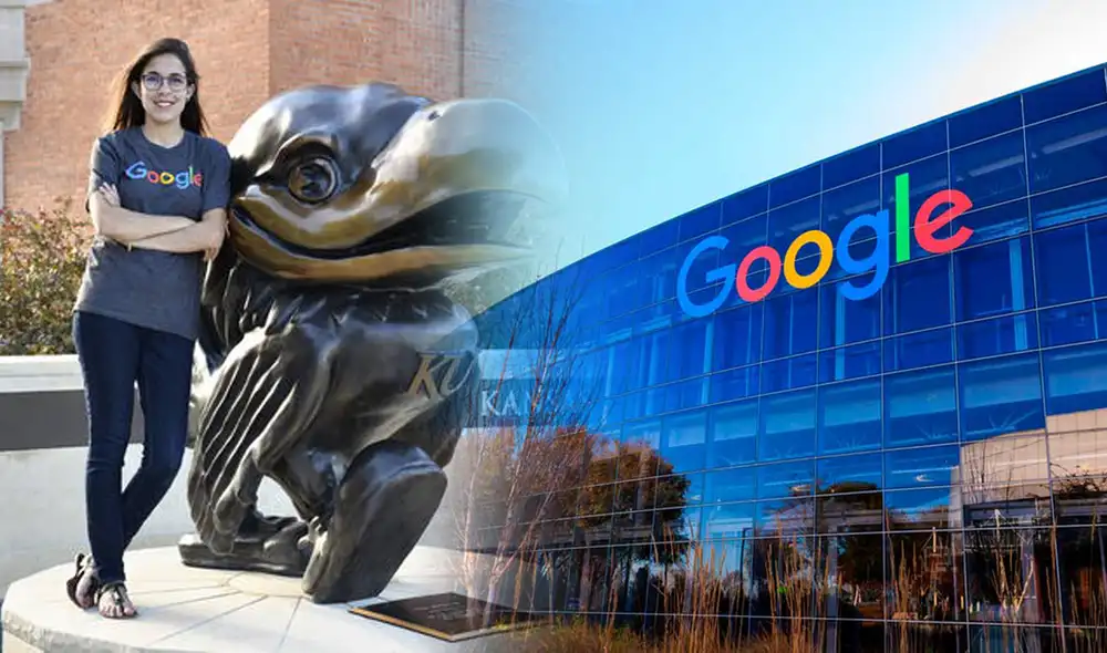 Aunque Emilia Paz fue rechazada para trabajar en Google en más de 2 ocasiones, actualmente lidera un equipo dentro del área de Chrome Extensions. Foto: composición LR/Emilia Paz/Revista Agenda